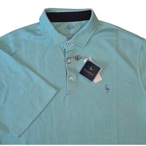Tailorbyrd Modal Polo NWT in Seaglass Soft Classic size XL